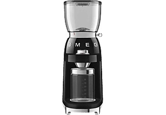 SMEG, SMEG 50's Retro Style Kaffeemühle schwarz, smeg - Kessel Serie 50 Jahre, Schwarz