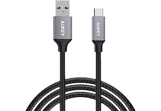 Aukey Cb-Cd2 - USB Kabel (Schwarz/Grau)
