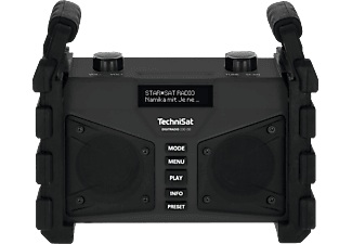 Technisat, TechniSat DIGITRADIO 230 OD DAB+ Baustellenradio AUX, Bluetooth®, UKW, USB wiederaufladbar, wasserdicht,, DIGITRADIO 230 OD, Baustellenradio