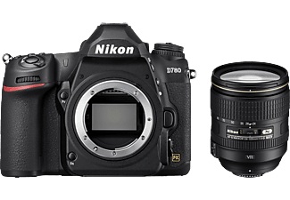 Nikon, Nikon D780 Body + Af-S Nikkor 24-120mm f/4G ED VR - Spiegelreflexkamera (Fotoauflösung: 24.5 MP) Schwarz, NIKON D780 Body + AF-S NIKKOR 24-120mm f/4G ED VR - Spiegelreflexkamera Schwarz