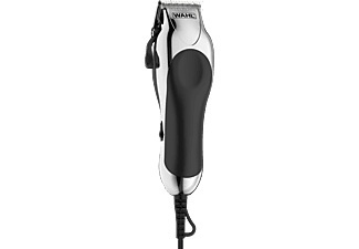 Wahl, Wahl 79524-216 - Haarschneider (Schwarz, silber), Wahl Chromepro Set inkl. Nasentrimmer Haarschneide-Set ? Haarschneider ? Edelstahl / Schwarz