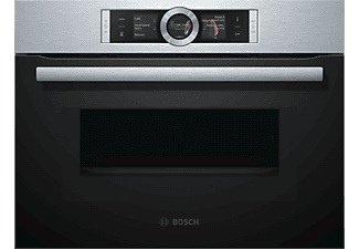 Bosch, Bosch Cmg676Bs1 - Kombibackofen (), Bosch Serie 8, Einbau-Kompaktbackofen mit Mikrowellenfunktion, 60 x 45 cm, Edelstahl, CMG676BS1