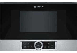 Bosch, Bosch Bfl634Gs1 - Mikrowelle (), Bosch Serie 8, Einbau-Mikrowelle, Edelstahl, BFL634GS1