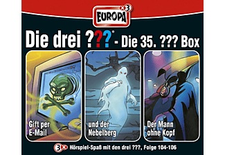Kosmos, Kosmos H?rbuch Die drei ??? CD Box Nr. 35, Die drei ??? - Die 35. ???-Box (3 CDs)
