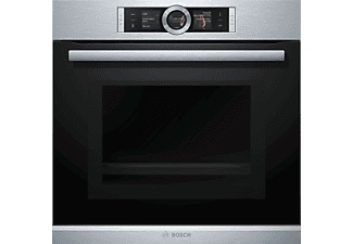 Bosch, Bosch Hmg636Rs1 - Einbaubackofen mit Mikrowelle (), Bosch Serie 8, Einbau-Backofen mit Mikrowellenfunktion, 60 x 60 cm, Edelstahl, HMG636RS1