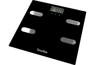 TERRAILLON, Personenwaage TERRAILLON FITNESS BLACK, TERRAILLON Fitness - Personenwaage (Schwarz)