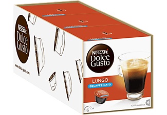 DOLCE GUSTO, Nescafé Dolce Gusto Caffè Lungo koffeinfrei Kaffeekapseln 16 Stück, Nescafé Dolce Gusto Caffè Lungo koffeinfrei Kaffeekapseln 16 Stück