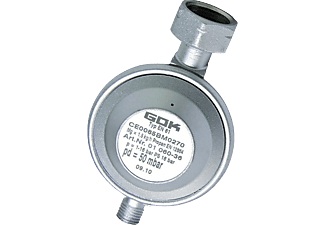 CAMPING GAZ, Camping GAZ Regler - Druckregler (Silber), Campingaz Gasregler 50 mbar universal