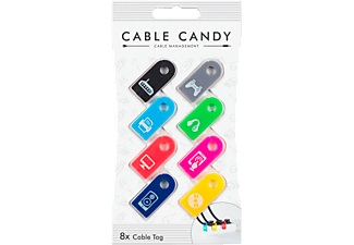 Cable Candy, Cable Candy Cable Candy Kabelkennzeichnung Tag, Cable Candy Kabelkennzeichnung Tag Mix 8 Stück Zubehör Kabel