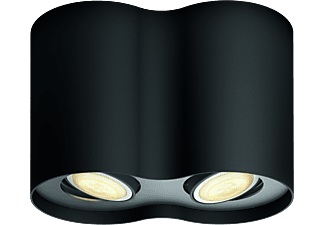 Philips, Philips Hue Aufbauspot Pillar 2x, Philips Hue Philips Hue Spot Pillar schwarz 2x5W