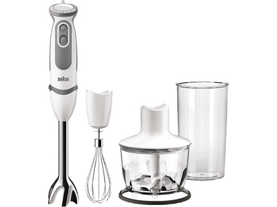 Braun, Braun MQ 5235 Stabmixer, BRAUN Multiquick 5 MQ 5235 WH - Stabmixer (Weiss/Grau)