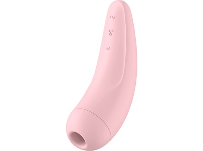 Satisfyer, SATISFYER Curvy 2+ - Klitorisvibrator (Pink), SATISFYER Curvy 2+ - Klitorisvibrator (Pink)