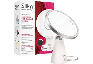 SILKN, Silk`n Music Mirror Kosmetikspiegel, Silk'n Kosmetikspiegel Music Mirror Weiss