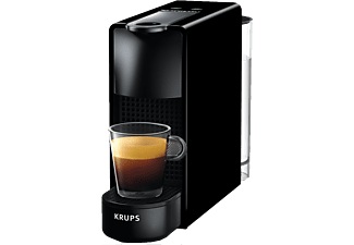 Nespresso, Nespresso Essenza Mini Kapselmaschine, Nespresso Essenza Mini Kaffeemaschine von Krups Schwarz