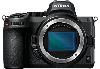 Nikon, NIKON Z 5 Body - Systemkamera (Fotoauflösung: 24.3 MP) Schwarz, 
