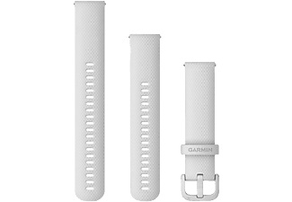 Garmin, GARMIN Schnellwechsel-Armbänder - Ersatzarmband (Weiss), GARMIN Schnellwechsel-Armband 20 mm, Silikon