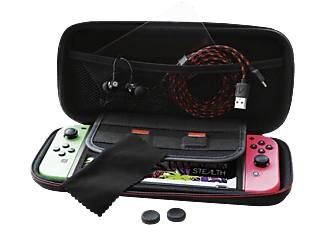 Stealth, STEALTH SW-20 - Reisepaket (Schwarz), Nintendo Switch Ultimate Travel Pack (schwarz)