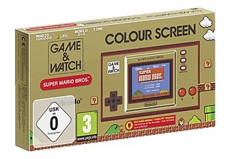 Game & Watch: Super Mario Bros. /D - Spielekonsole - Gold/Rot/Schwarz