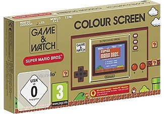 Nintendo, Game & Watch: Super Mario Bros. /D - Spielekonsole - Gold/Rot/Schwarz, Game & Watch Super Mario Bros.