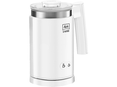 Melitta, Melitta 215621 Cremio White - Milchaufschäumer (Weiss), Melitta Cremio Milchaufschäumer Weiss