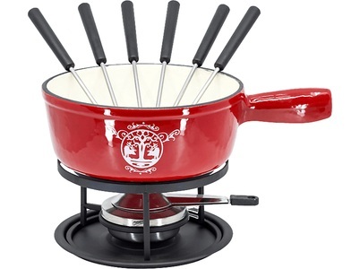 Nouvel, NOUVEL Guss Hirsch - Fondue (Rot/Schwarz), NOUVEL Guss Hirsch - Fondue (Rot/Schwarz)