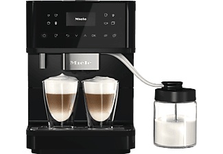 MIELE, MIELE CM 6560 MilkPerfection - Kaffeevollautomat (Obsidianschwarz/PearlFinish), Miele CM 6560 Kaffeemaschine Vollautomat Obsidianschwarz Pearl