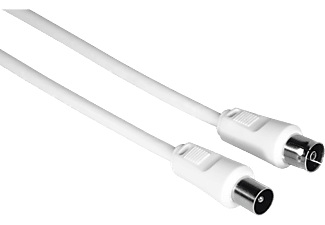 HAMA, HAMA 00205030 - Antennenkabel (Weiss), HAMA 00205030 - Antennen-Kabel (Weiss)