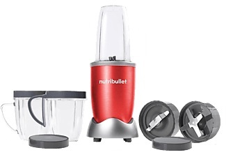 Nutribullet, Nutribullet Extractor 12-teilig 600W Mixer rot, nutribullet Elektrisches Rührwerk »Nutribullet Nährstoffextraktor 600W, rot, 12-teilig«