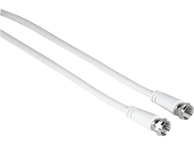HAMA, HAMA 205038 CABLE SAT M/M 3M - SAT-Anschlusskabel (Weiss), HAMA 205038 CABLE SAT M/M 3M - SAT-Anschlusskabel (Weiss)