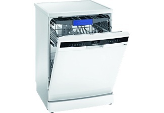 Siemens, SIEMENS SN23HW37VE - Geschirrspüler (Standgerät), Siemens iQ300, Freistehender Geschirrspüler, 60 cm, weiß, SN23HW37VE