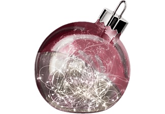 Sompex, Dekoleuchte Ornament, dunkelrot, Ø 25 cm, 