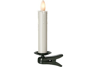 Sompex, LED-Baumkerze Shine, elfenbein, kabellos, 5er-Set, 