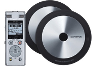 Olympus, Olympus DM-720 Meet & Record Kit Large Digitales Diktiergerät Aufzeichnungsdauer (max.) 985 h Silber inkl. 2, Olympus, Diktiergeräte, Olympus DM-720 Meet & Record Kit large, Produkte & Wohnen