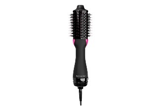 undefined, RVDR5282UKE Haarbürste Schwarz mit Ionisierung, Revlon One Step Volumiser kurz Haar Warmluftbürste