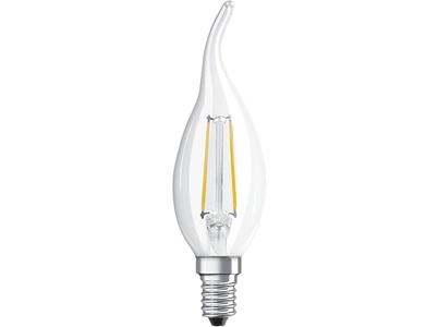 Osram, OSRAM LED EEK A++ (A++ - E) E14 Kerzenform Windstoß 4 W = 40 W Warmweiß (Ø x L) 35 mm x 121 mm 1 St., OSRAM 4058075434226 LED EEK E (A - G) E14 Kerzenform Windstoß 4 W = 40 W Warmweiß (Ø x L) 35 mm x 121 mm 1 St.