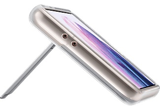 Samsung, SAMSUNG Clear Stand Cover - Schutzhülle (Passend für Modell: Samsung Galaxy S21), 
