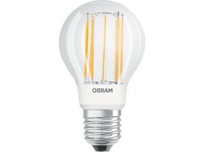 Osram, OSRAM LED Superstar 12-W-Filament-LED-Lampe E27, warmweiß, klar, dimmbar, 1521 lm, Osram LED Retrofit CLASSIC A100 DIM 2700K E27