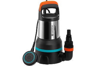 Gardena, GARDENA 9048-22 - Klar-/Schmutzwasser-Tauchpumpe (Schwarz/Silber), GARDENA Schmutzwasserpumpe »Gardena Schmutzwasserpumpe 15000«