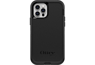 OTTERBOX, OtterBox iPhone 12/12 Pro Defender Case, Otterbox Defender Backcover Apple iPhone 12, iPhone 12 Pro Schwarz Induktives Laden, Staubdicht, Stoßfest