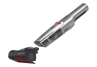 Hoover, HOOVER H-Handy 700 Pets - Handstaubsauger (Titan/Silber), 