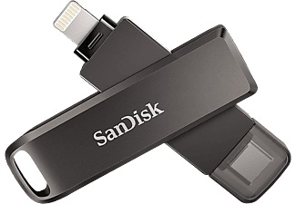 SanDisk, SanDisk iXpand Luxe - USB-C / Lightning Stick - 128GB, Sandisk USB-Stick »iXpand Flash Drive«, (Lesegeschwindigkeit 25 MB/s)