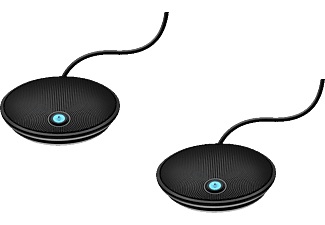 Logitech, Logitech Expansion Mikrofon-Set Kabelgebunden inkl. Kabel, Logitech Erweiterungsmikrofon Group 2 Stück