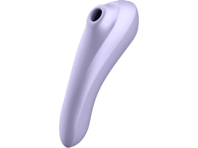 Satisfyer (all), Dual Pleasure Luftpulsvibrator Lila | Satisfyer, SATISFYER Dual Pleasure - Klitorisstimulator (Malve)