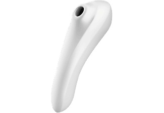 Satisfyer (all), Dual Pleasure Air Pulse Vibrator Weiss | Satisfyer, SATISFYER Dual Pleasure - Klitorisstimulator (Weiss)