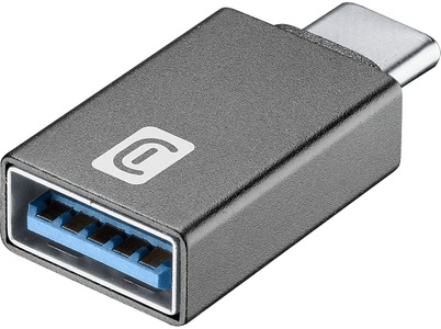 CELLULAR LINE USBC2ACARADAPTERK - USB-C Adapter (Schwarz)