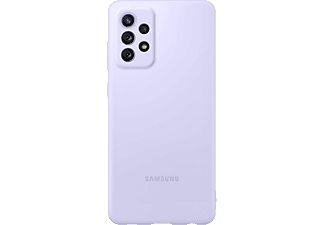 Samsung, Samsung - Galaxy A72 / A72 5G Silikon Cover Hülle (EF-PA725TVEGWW) - Lila, 