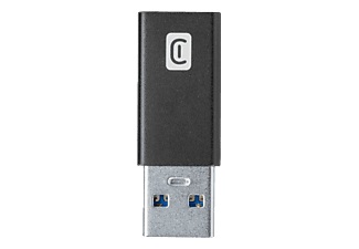 CELLULAR LINE USBA2CCARADAPTERK - Auto USB Adapter (Schwarz)