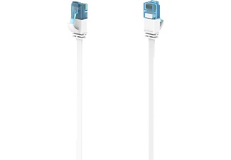 HAMA, Hama Netzwerkkabel CAT-6a 10 Gbit/s U/utp flach 00 m, HAMA 200686 - Netzwerkkabel, 10 m, Cat-6A, Gbit/s, Weiss