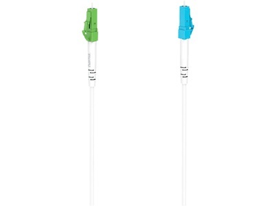HAMA, Hama Glasfaser-Netzwerkkabel 3 00 m Netzwerkkabel, HAMA 00200742 - Glasfaser-Netzwerkkabel (Weiss/Blau/Grün)