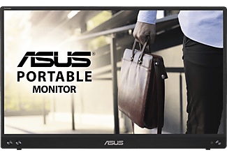 undefined, ASUS MB16ACV 39,6 cm (15.6 Zoll) 1920 x 1080 Pixel Full HD LED Schwarz, ASUS ZenScreen MB16ACV - Portabler Monitor, 15.6 , Full-HD, 60 Hz, Schwarz